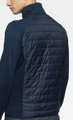 Quilted Full Zip Jacket Rigel for Men