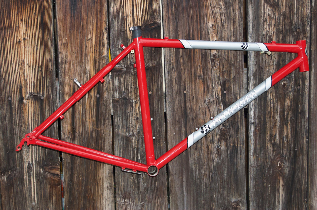 nos fahrradrahmen Bontrager OR Racelite red-silver-white and silver-yellow...NOS,DOS – Grundtner