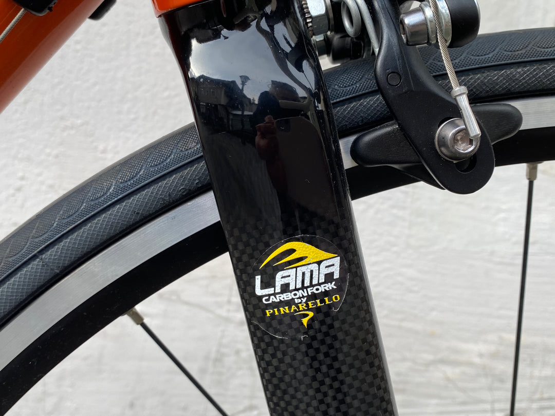 pinarello angliru rennrad Angliru orange, Campagnolo Mirage – Grundtner