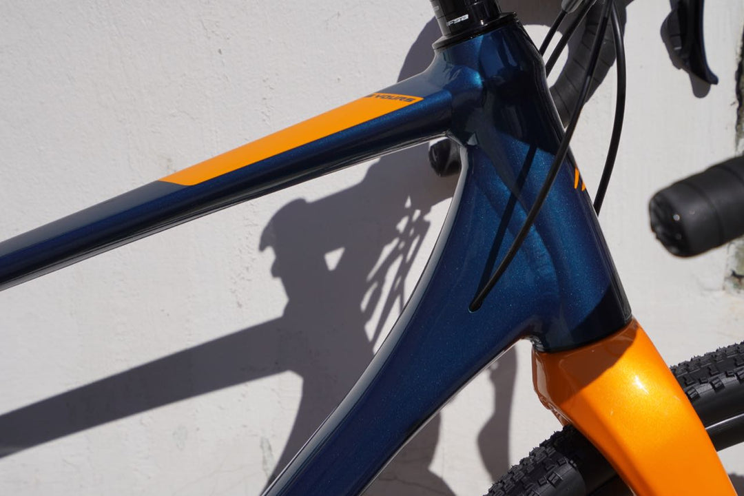silex 200 gravel bike Silex 200 in teal blue gold – Grundtner
