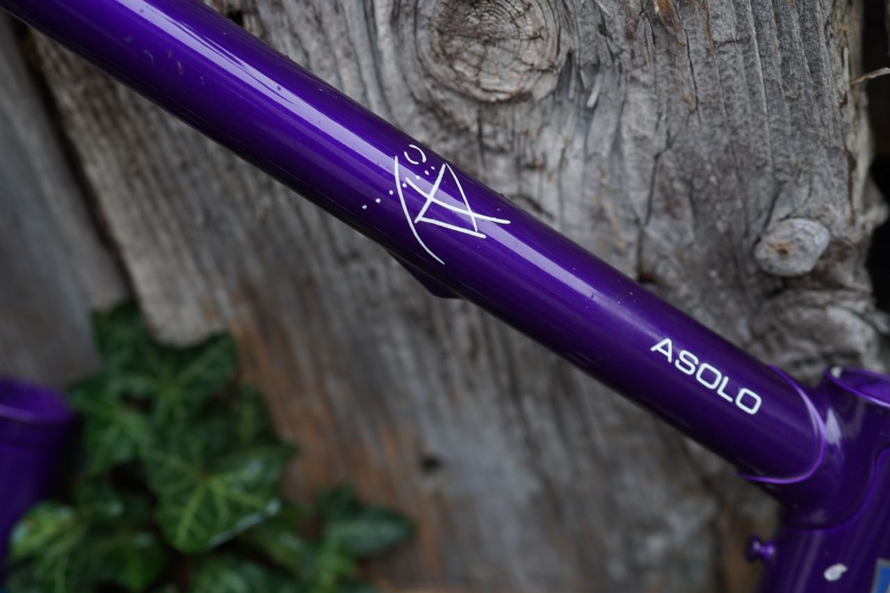 Asolo frames dark purple Grundtner