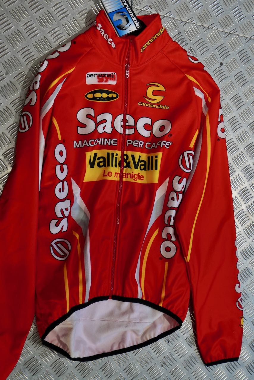 Maillot Cycliste Vintage Cannondale Saeco Valli & Valli - Taille M - Homme - Excellent état