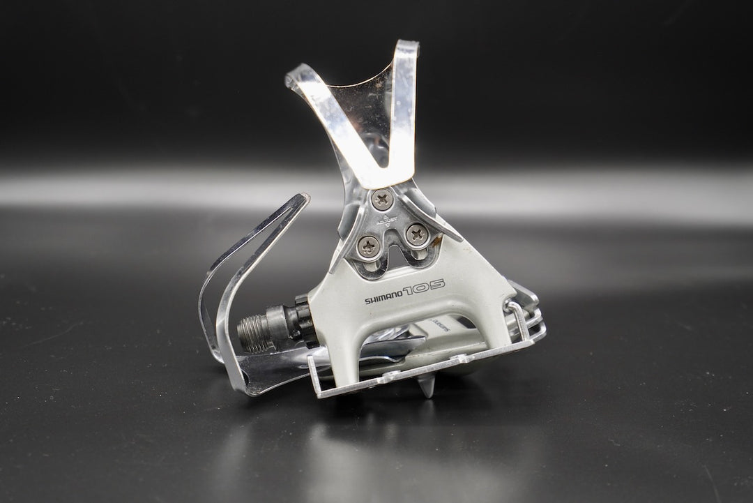 105 pedals Shimano 105 PD-1055 Pedals Pair With Clips – Grundtner
